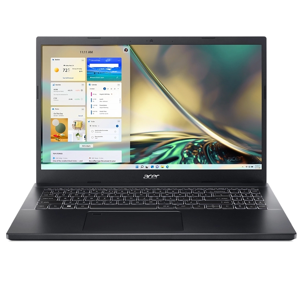 Acer Aspire 7 Performance, A715-76G-531Q,&nbsp;i5-12450H (up to 4.4GHz, 12MB), 15.6" FHD IPS, 8GB DDR4 3200 (1 slot), 512GB NVMe SSD, RTX 3050 4GB GDDR6, Wi-Fi AX+BT5.2, FP, HD Cam + Mic, KB Backlight, No OS, Black