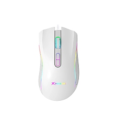 Xtrike ME Геймърска мишка Gaming Mouse GM-314 White - 7200dpi, RGB